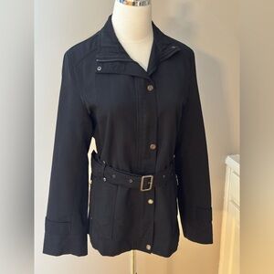 Dolce & Gabbana Black Belted Jacket – Women’s Size XL